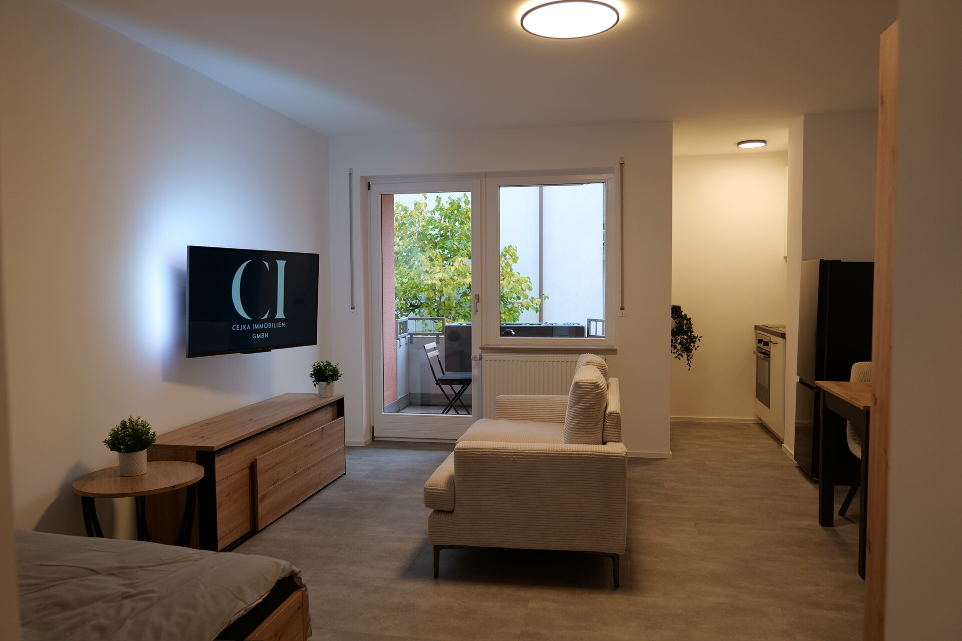 Bild Modernes 1-Zimmer-Apartment (vollmöbliert) in zentraler Lage